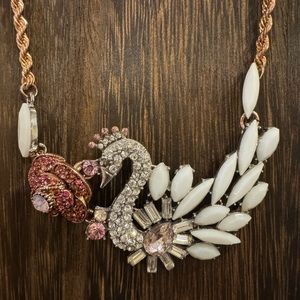Betsey Johnson Swan Necklace